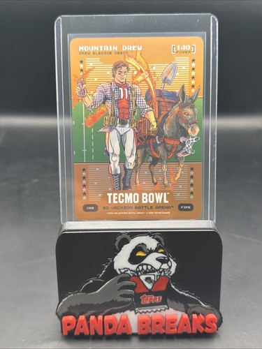 2026 Bo Jackson Battle Arena Tecmo Mountain Drew Orange Fire Power 140