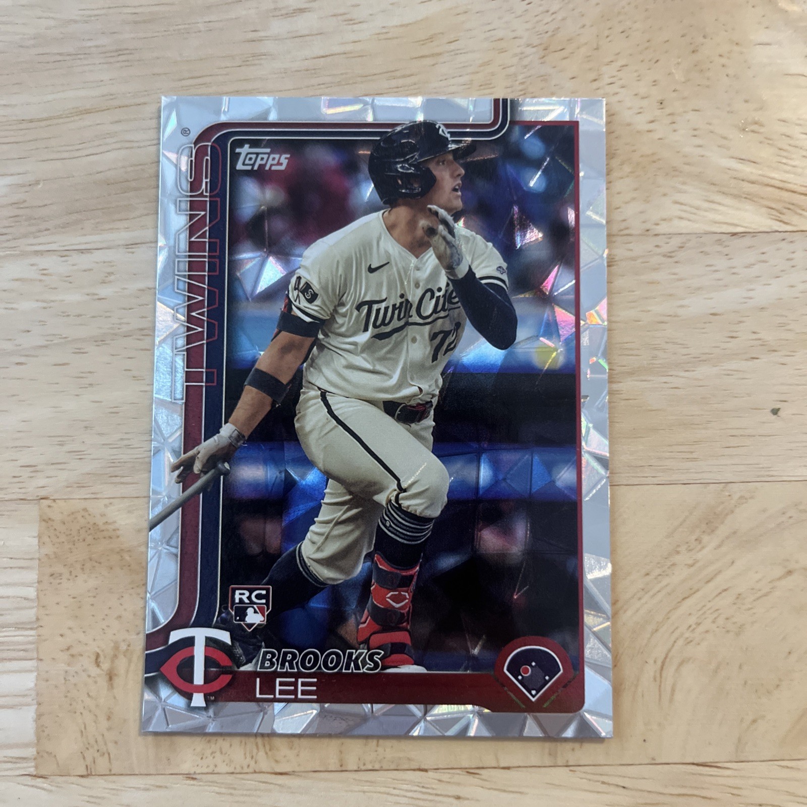 2025 Topps Series 1 - Brooks Lee #317 Diamante Foil (RC)