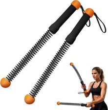 2PCS Adjustable Weighted Ropeless Battle Ropes, Heavy Duty Cordless Battle Rope