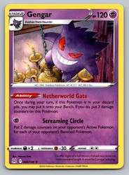 Gengar 066/196 Lost Origin Holo Rare