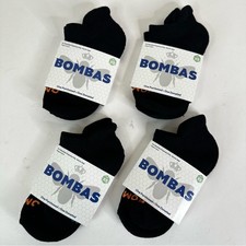 NEW Bombas Black Ankle Socks XS Sock Tech Honeycomb Arch Support Cushioned
