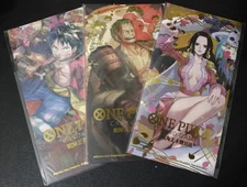 One Piece Card Game Lunar New Year Red Pocket Hancock Luffy Zoro Set of 3 Promo
