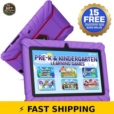 Contixo 7'' Kids Tablet - Android, 32GB, Purple, Parental Controls
