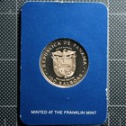 1980 Panama Commemorative PROOF GOLD 100 Balboas Canal Centenary 100th Ann. — photo 3