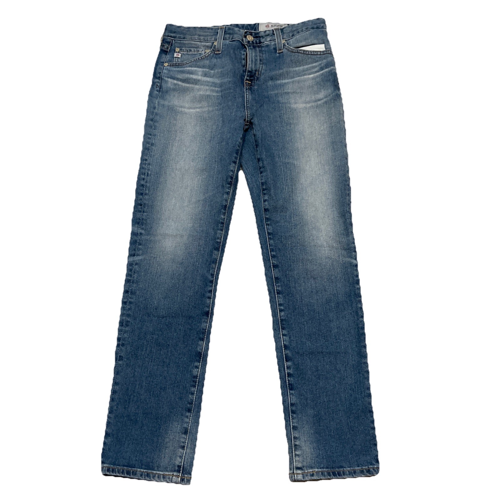 AG Adriano Goldschmied The Ex-Boyfriend Slouchy Slim Blue Womens 25R Denim