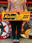 Vintage Style Metal Sign Mason Root Beer NOT Porcelain 25x8 Made USA