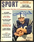 Johnny Unitas Signed/Autographed 1960 Sport Magazine No Label PSA/DNA
