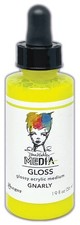 Dina Wakley MEdia Gloss 1.9oz-Gnarly