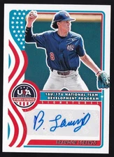 Brandon Lorenzo 2025 Panini Stars & Stripes #NTS-BL AUTO