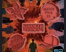 STRANGER THINGS cookie cutter set 