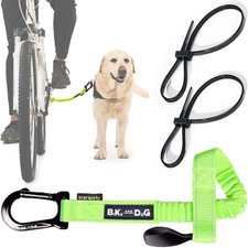 - Dog Leash and Harness for Bicycle, Harness with 3 Rings, 2 are Sides, Inclu...
