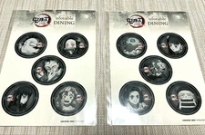 Demon Slayer Kimetsu no Yaiba Ufotable Sticker Set 2 Types Official Unused