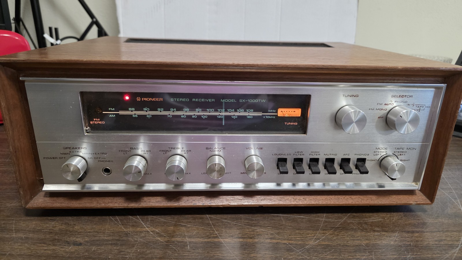 Pioneer SX-1000T vintage audio equipment - eBay listing photo 4