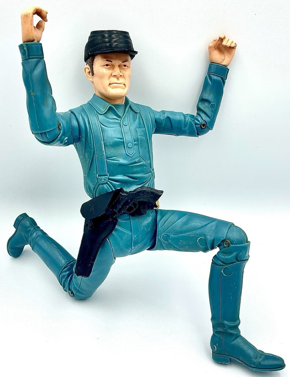 Vintage 1967 Captain Maddox Johnny West Action Figure 11.5