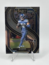 AJ Barner 2024 Select Premier Level Rookie RC #103 Seattle Seahawks