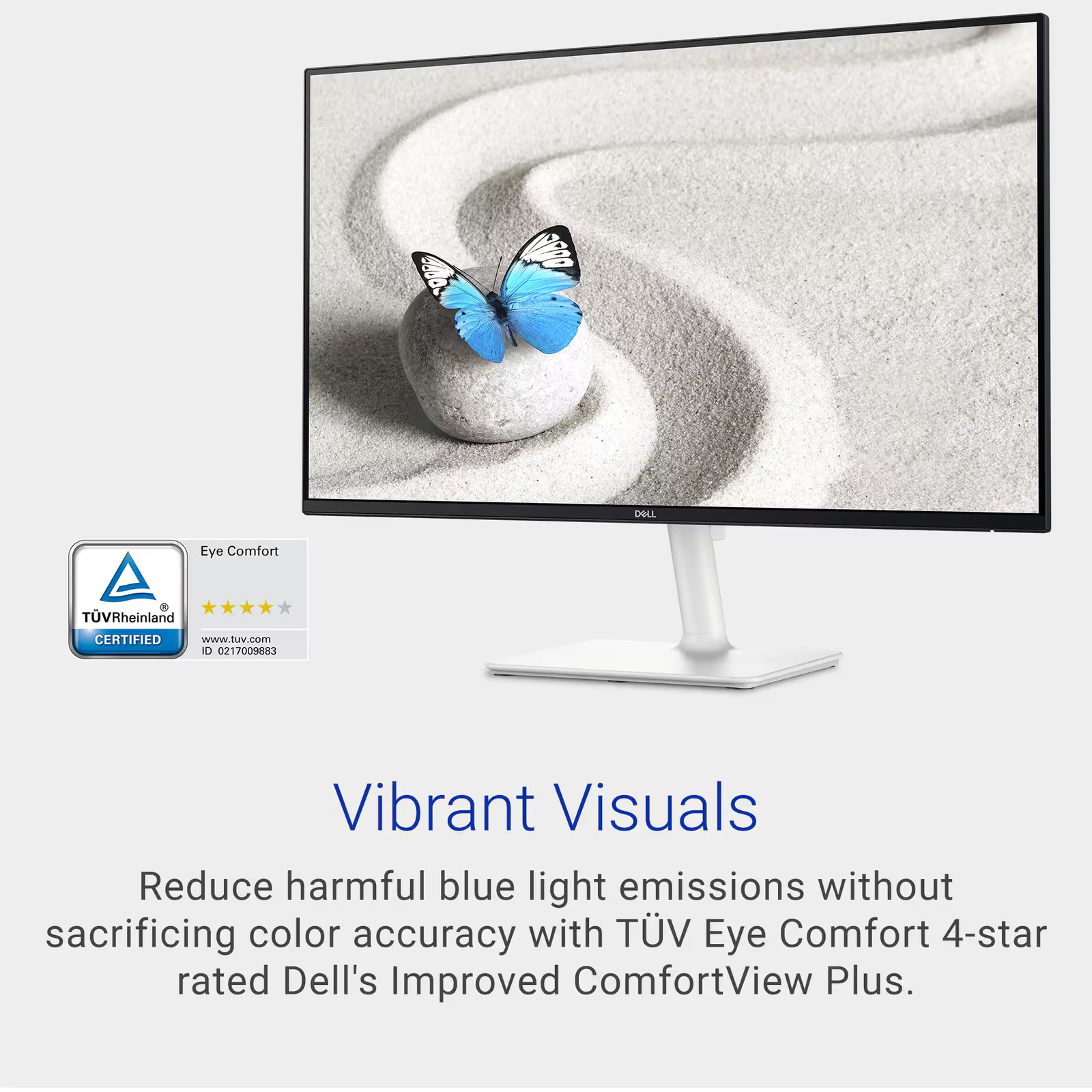 Dell 27" IPS LED FHD 100Hz Monitor (HDMI) - Ash 2