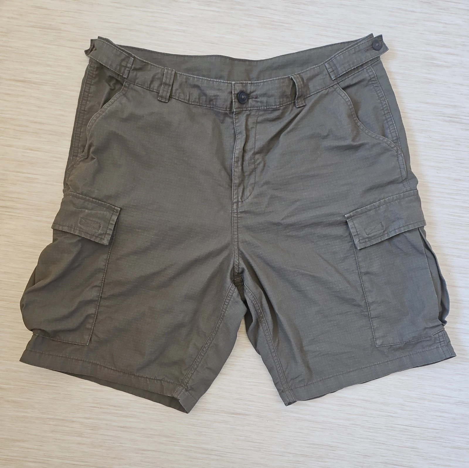 Element Technical Cargo Shorts W34" Men's Khaki Green Combat Shorts
