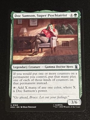 MTG Marvel Super Heroes Doc Samson, Super Psychiatrist 0164