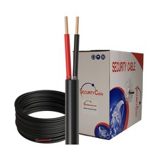 500FT Outdoor Alarm Security Cable 22AWG 22/2 SOLID CCA Direct Burial Bulk Wire