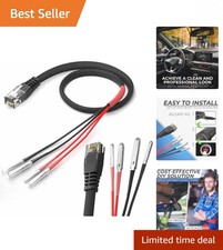 Compact 12'' Radar Detector Power Cord - Seamless Fit for Uniden Escort Model