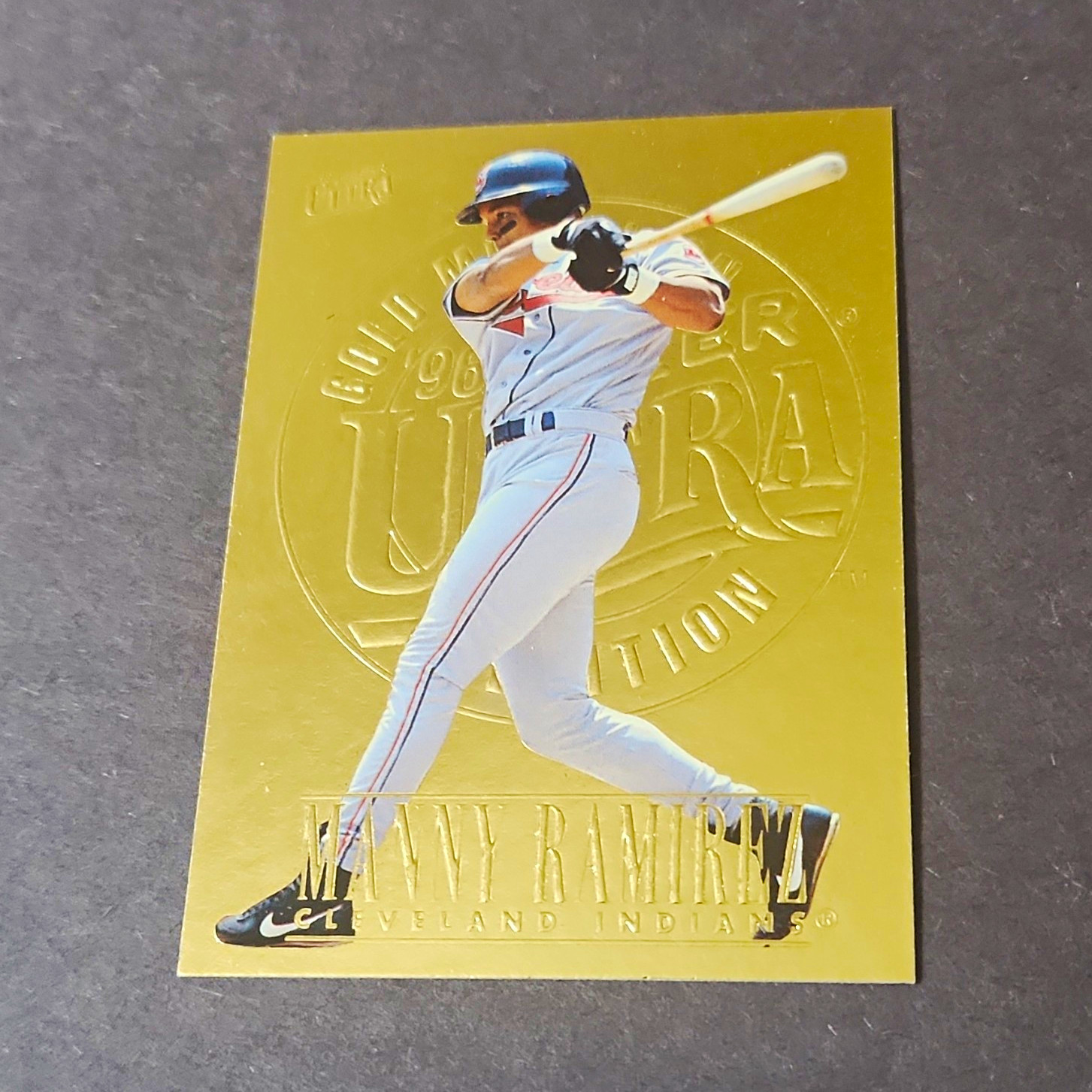 Upper Deck 1996 Manny Ramirez Cleveland Indians #53 Gold Insert Card