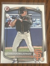 Cameron Maldonado 2025 Bowman Chrome  1st Baseball  Base
