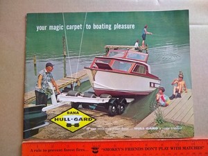 vintage Dana Hull-Gard Boat Trailer Catalog - Reading Pennsylvania