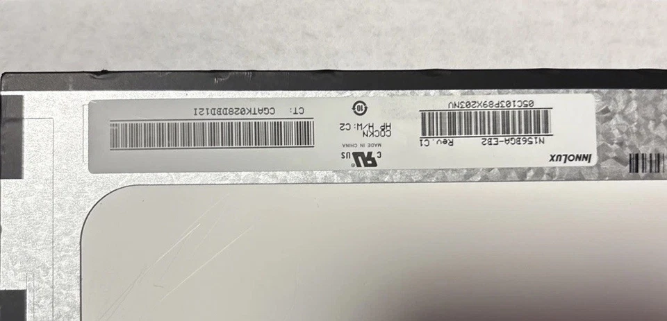 INNOLUX N156BGE-EB2 REV.C1 15.6" Pantalla Pantalla Portátil Panel Brillante, *LEER* Foto 3 de 3