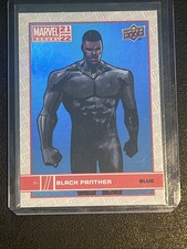 2021-22 Upper Deck Marvel Annual BLACK PANTHER #7 Blue