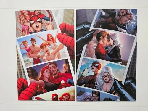 Amazing Spider-Man 55 + Ultimate Spider-Man 8 | Ejikure virgin variant SET | NM