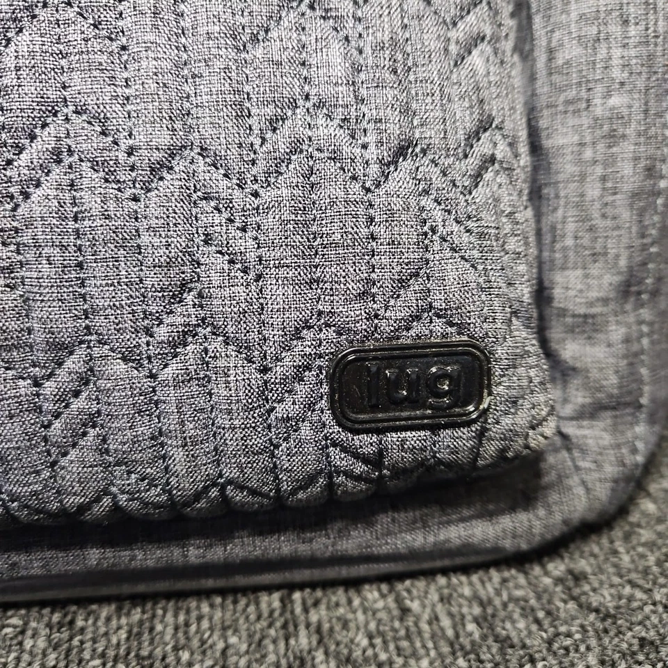 Mochila Lug Orbit negra gris Foto 2 de 4