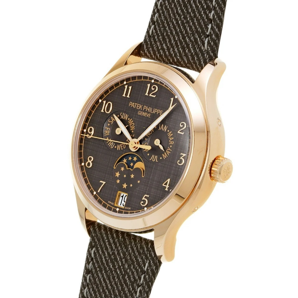 Relógio unissex PATEK PHILIPPE complicação calendário anual 4946R-001 castanha - Imagem 2 de 4