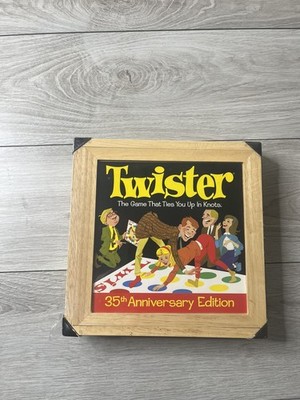Twister 35th Anniversary Edition Holzbox Hasbro Nostalgie Serie NEU SEALED!  