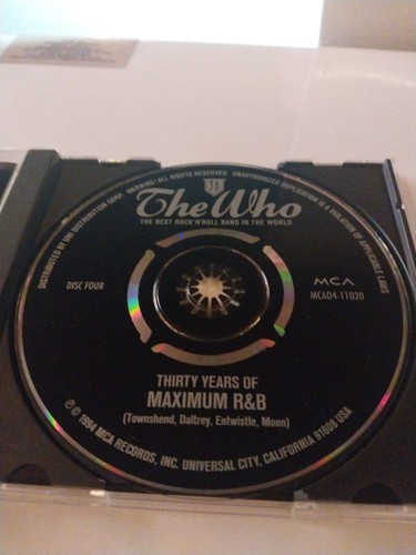 The Who 30 Years Of Maximum Rb Cd Disc 4 - Foto 3 di 4