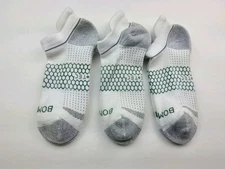Bombas Hex-Tec Golf Style Athletic Ankle Socks Lot Of 3 Pairs Size M