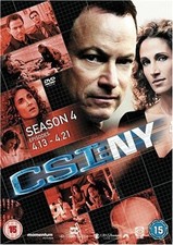 CSI NEW YORK COMPLETE SERIES 4 DVD 4th Fourth Forth SeasonFour Part 2 New UK R2