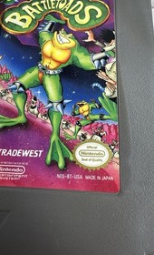 Battletoads (Nintendo NES, 1991) Authentic Cartridge & Tested - Read Description