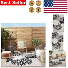 Stylish 5'3" x 7'5" Stain Resistant Area Rug - Perfect for High Traffic Areas