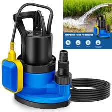 Large Pond / Sump Water Pump 7500 Litres p/h SUBMERSIBLE PUMP 9M Power Cable