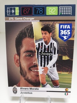 Panini FIFA 365 Adrenalyn XL - Alvaro Morata ''Game Changer'' #275 Juventus Turin