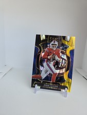 2025 Panini Select - Concourse Josh Allen #86 Black & Gold Shock Prizm