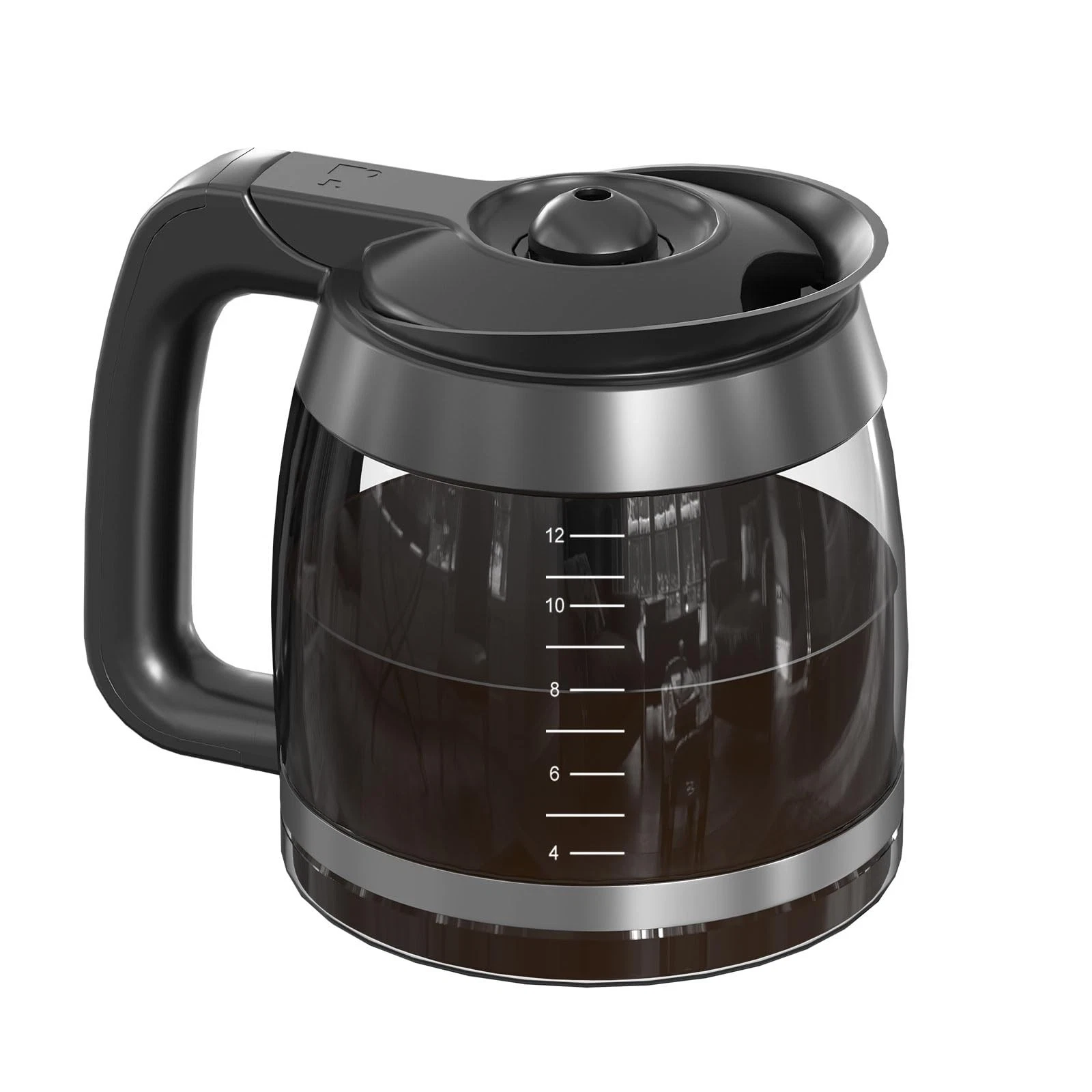 12-Cup Glass Carafe Replacement for Ninja Coffee Makers, Fits Multiple Models