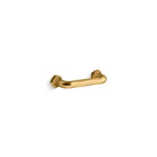 KOHLER 3 in. Cabinet Pull w/ Vibrant Brushed Moderne Brass Finish