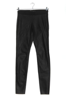 VERO MODA Kunstlederhose Damen Hose Gr. DE 34 schwarz Casual-Look