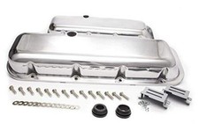 Company Valve Cover Short 2.563 In Height Baffled Breather Holes Company Valve Cover Short 2.563 In Height Baffled Breather Holes