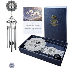 Tree of Life Memorial Wind Chimes - Sympathy Gifts for Loss of Loved One, Out...