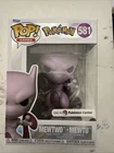 Funko Pop! Games Mewtwo, Pearlescent, #581 Pokemon Center Exclusive W/Hardstack