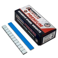 1 CAJA CINTA ADHESIVA ADHESIVA ADHESIVA PESAS RUEDA ZINC 1/4 OZ 9,5 LIBRAS SIN PLOMO 600 PIEZAS