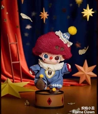 Authentic POP MART WHY SO SERIOUS Series Clown Plush Pendant Confirmation Flame