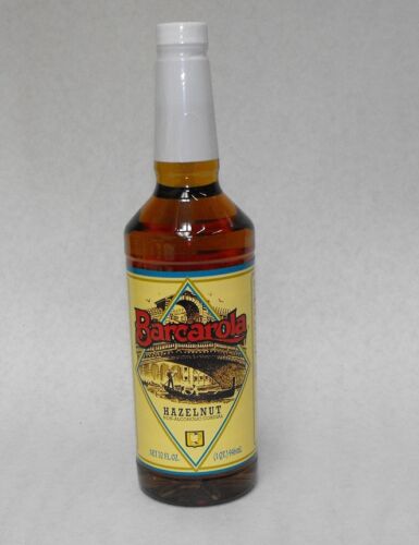 Gourmet Hazelnut Syrup 32oz. Barcarola Coffee Drink and Italian Soda Flavor - Picture 1 of 1